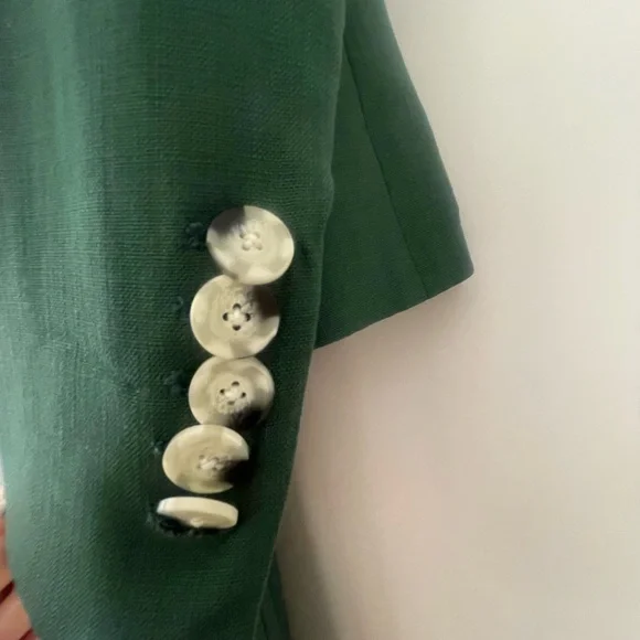 Veronica Beard Green Suit with Kona Dickey Jacket and Wide-Leg Pants (Like new) - Picture 10 of 14